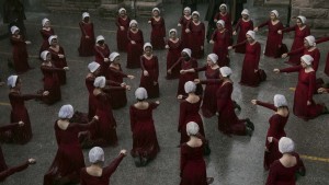 THE HANDMAID'S TALE -- "June" -- Episode 201 -- Offred reckons with the consequences of a dangerous decision while haunted by memories from her past and the violent beginnings of Gilead.  (Photo by:George Kraychyk/Hulu)